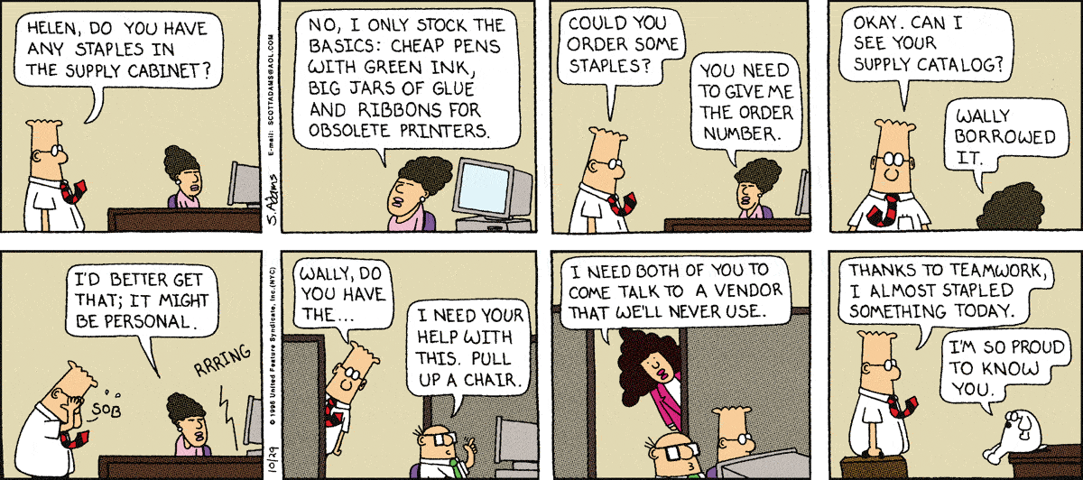 Dilbert Cartoon